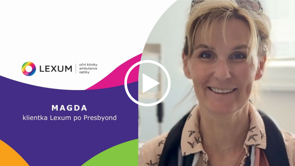 Paní Magda, klientka Lexum - metoda Presbyond