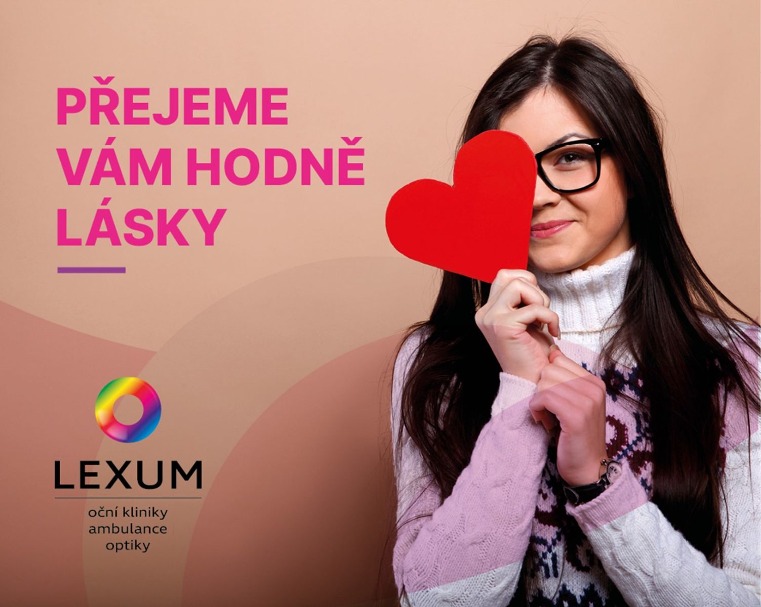 Krásný svátek zamilovaných a mnoho radosti z pohledu na svět