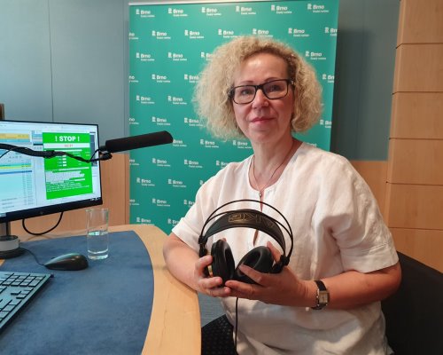Primářka Věra Kalandrová byla milým hostem ČRo Brno